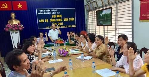Hội nghị Cán bộ - Công chức - Viên chức Phòng GDĐT năm 2017